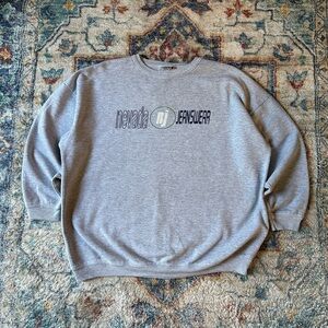 Vintage Nevada Jeanswear Spellout Crewneck Large